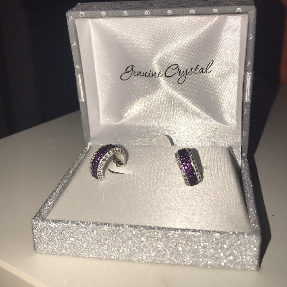 Genuine Crystal Earrings